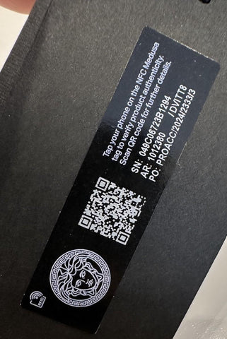 Versace Virtus White Calf Leather Belt 75 (30) Italy 1012380 NWT