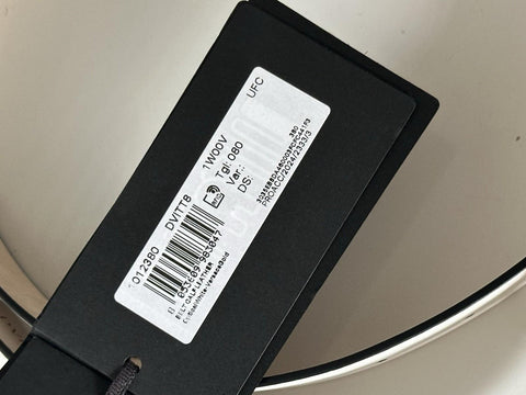 Versace Virtus White Calf Leather Belt 80 (32) Italy 1012380 NWT