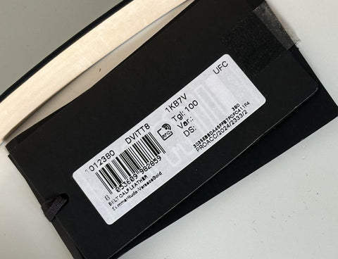 Versace Virtus Nude Calf Leather Belt 100 (40) Italy 1012380 NWT