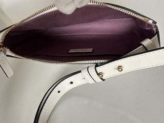 Versace Gold Medusa Head Calf Leather White Shoulder Bag IT 1014245 NWT $925
