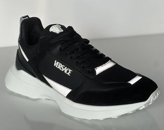 Versace Medusa Men’s Black Sneakers 13 US (46 Euro) 1011942 IT NIB