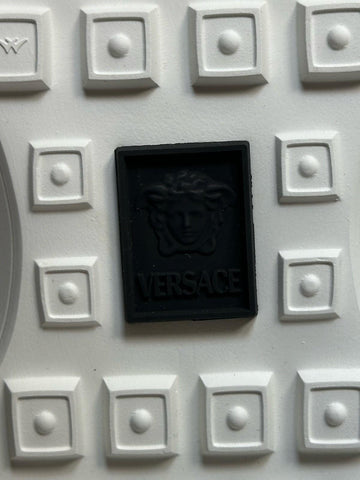 Versace Medusa Men’s Black Sneakers 13 US (46 Euro) 1011942 IT NIB