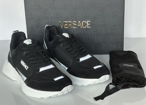 Versace Medusa Men’s Black Sneakers 13 US (46 Euro) 1011942 IT NIB