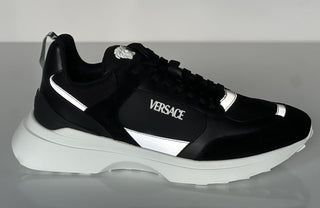 Versace Medusa Men’s Black Sneakers 13 US (46 Euro) 1011942 IT NIB
