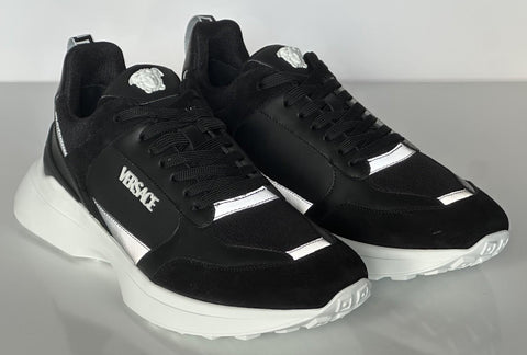 Versace Medusa Men’s Black Sneakers 13 US (46 Euro) 1011942 IT NIB