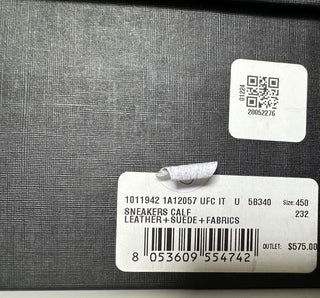 Versace Medusa Men’s Black/Gold Sneakers 12 US (45 Euro) 1011942 IT NIB $900