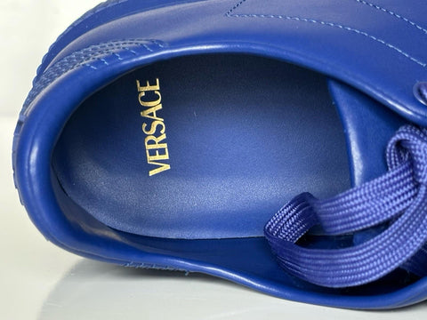 Versace Medusa Head Men’s Royal Blue Leather Sneakers 9.5 US (42.5) 1012444 NIB