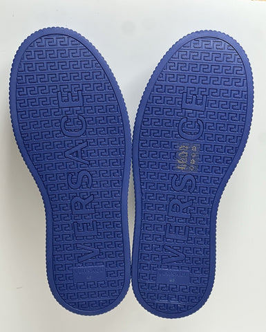 Versace Medusa Head Men’s Royal Blue Leather Sneakers 13 US (46) 1012444 NIB