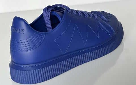Versace Medusa Head Men’s Royal Blue Leather Sneakers 13 US (46) 1012444 NIB