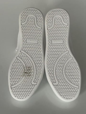 Versace Medusa Women's White Leather Sneakers 9 US (39 Euro) 1016935 NIB
