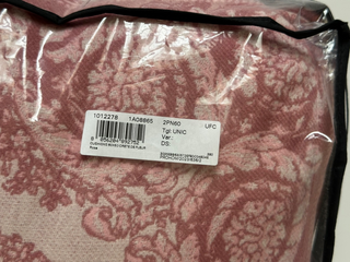 Versace Medusa Print Wool Pillow Cushion Rose 23.6” x 23.6” 1012278 IT NWT $925
