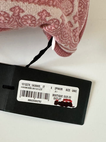 Versace Medusa Print Wool Pillow Cushion Rose 23.6” x 23.6” 1012278 IT NWT $925