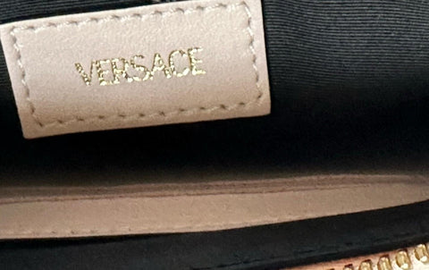 Versace Gold Medusa Quilted Leather Mini Soft Pink Shoulder Bag 1019223 NWT