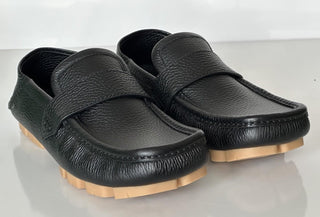 Bottega Veneta Men’s Leather Shore Loafer Shoes Black 9 US (42) 786809 NIB $990