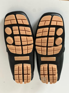 Bottega Veneta Men’s Leather Shore Loafer Shoes Black 9 US (42) 786809 NIB $990