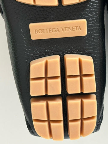 Bottega Veneta Men’s Leather Shore Loafer Shoes Black 9 US (42) 786809 NIB $990