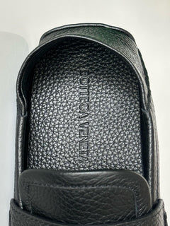 Bottega Veneta Men’s Leather Shore Loafer Shoes Black 9 US (42) 786809 NIB $990