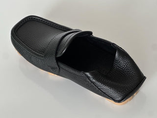 Bottega Veneta Men’s Leather Shore Loafer Shoes Black 9 US (42) 786809 NIB $990