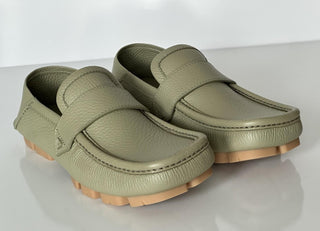 Bottega Veneta Leather Shore Loafer Shoes Travertine 11 US (44) 786809 NIB $990