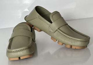 Bottega Veneta Leather Shore Loafer Shoes Travertine 11 US (44) 786809 NIB $990