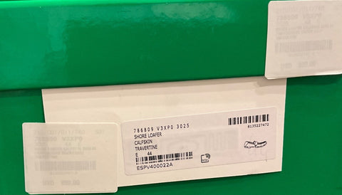 Bottega Veneta Leather Shore Loafer Shoes Travertine 11 US (44) 786809 NIB $990