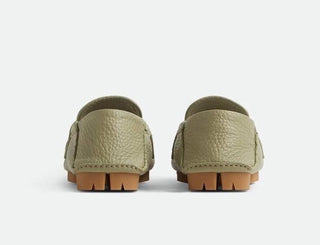 Bottega Veneta Leather Shore Loafer Shoes Travertine 11 US (44) 786809 NIB $990
