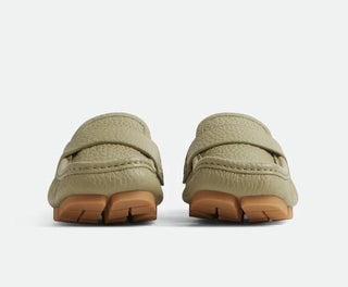 Bottega Veneta Leather Shore Loafer Shoes Travertine 11 US (44) 786809 NIB $990
