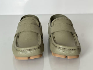 Bottega Veneta Leather Shore Loafer Shoes Travertine 12 US (45) 786809 NIB $990