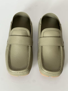 Bottega Veneta Leather Shore Loafer Shoes Travertine 12 US (45) 786809 NIB $990
