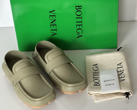 Bottega Veneta Leather Shore Loafer Shoes Travertine 12 US (45) 786809 NIB $990