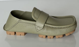 Bottega Veneta Leather Shore Loafer Shoes Travertine 12 US (45) 786809 NIB $990