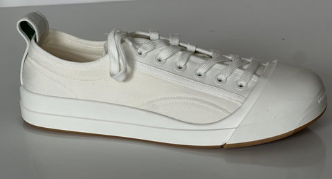 Bottega Veneta Rubber Sole Canvas Optic White Sneakers 10 US 741360 NIB $900