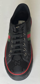 Gucci Men GG Logo Sneakers Black 14.5 US (14 Gucci) 628709 IT NIB $850