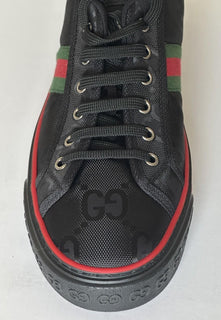 Gucci Men GG Logo Sneakers Black 14.5 US (14 Gucci) 628709 IT NIB $850