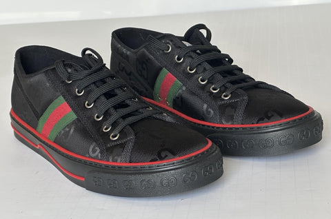 Gucci Men GG Logo Sneakers Black 14.5 US (14 Gucci) 628709 IT NIB $850