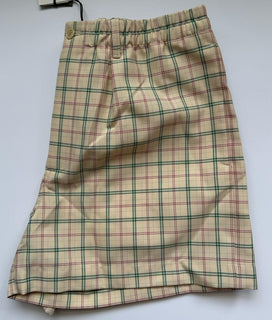 Gucci Mens Drawstring Short Pants Milk/Green Size 32 US/48 Eu 742783 NWT $890
