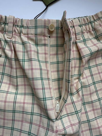 Gucci Mens Drawstring Short Pants Milk/Green Size 32 US/48 Eu 742783 NWT $890