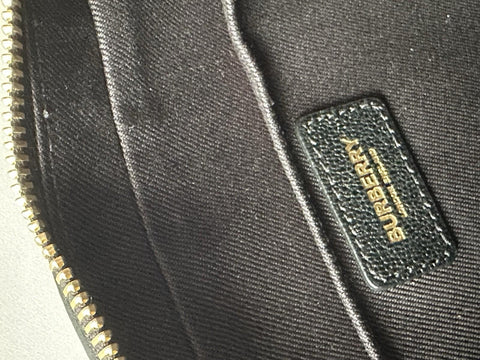 Burberry Manzoni Large Camera Bag Black With IP Check 8114067 Italy NWT $1350