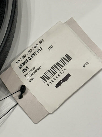 Gucci Men’s Leather Dollar Pigprint Belt Black 110/44 Italy 699954 NIB