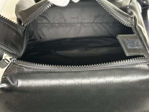 Gucci Interlocking G Leather Backpack Black Italy 779812 NWT $2350