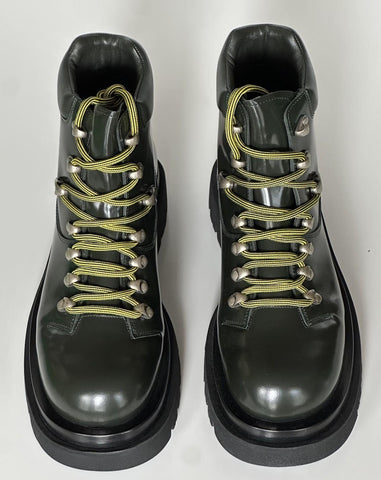 Bottega Veneta Lace-up Green Lug Hiking Ankle Boots 9 US 730230 IT NIB $1800