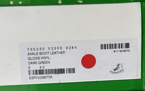 Bottega Veneta Lace-up Green Lug Hiking Ankle Boots 9 US 730230 IT NIB $1800