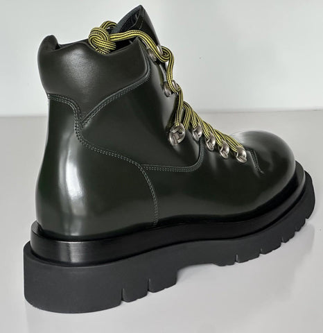 Bottega Veneta Lace-up Green Lug Hiking Ankle Boots 9 US 730230 IT NIB $1800