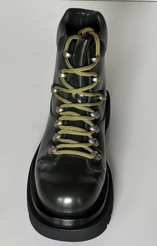 Bottega Veneta Lace-up Green Lug Hiking Ankle Boots 9 US 730230 IT NIB $1800
