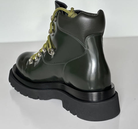 Bottega Veneta Lace-up Green Lug Hiking Ankle Boots 9 US 730230 IT NIB $1800