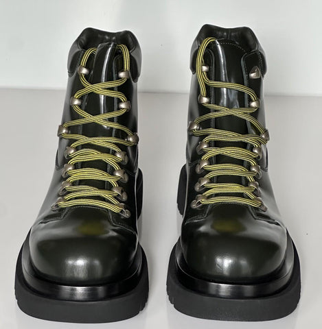 Bottega Veneta Lace-up Green Lug Hiking Ankle Boots 9 US 730230 IT NIB $1800