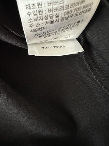 Burberry Ellison Striped Pocket Black T-shirt M (Oversized) 81121131 NWT $530