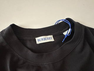 Burberry Ellison Striped Pocket Black T-shirt M (Oversized) 81121131 NWT $530