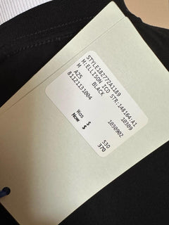 Burberry Ellison Striped Pocket Black T-shirt M (Oversized) 81121131 NWT $530