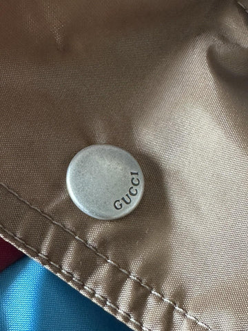 Gucci Nylon Blouson Windbreaker Jacket with Hoodie 40 US (50 Euro) IT 740572 NWT